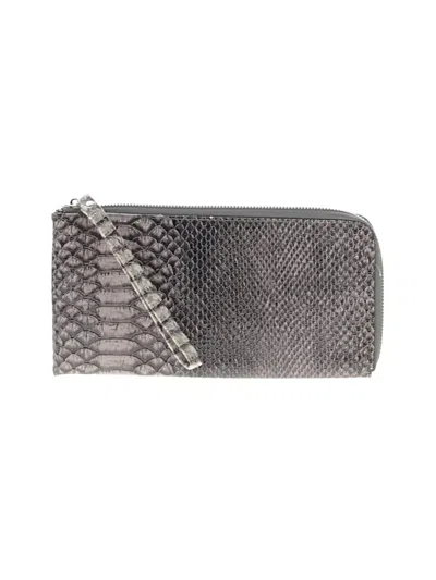 Pre-owned Unbranded Wristlet In Gray