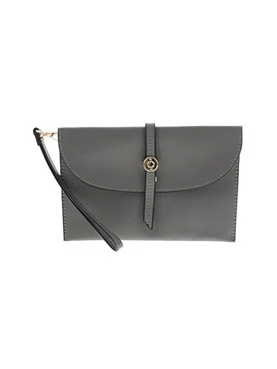 Pre-owned Unbranded Wristlet In Gray