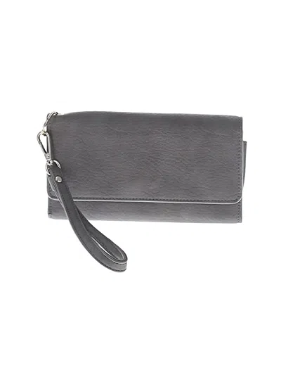 Pre-owned Unbranded Wristlet In Gray
