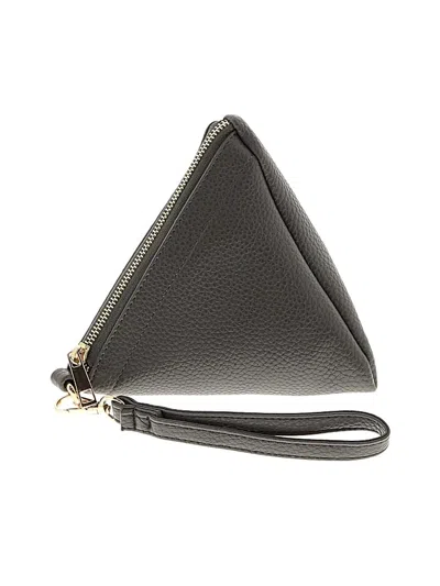 Pre-owned Unbranded Wristlet In Gray
