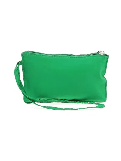 Pre-owned Unbranded Wristlet In Green