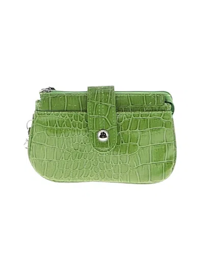 Pre-owned Unbranded Wristlet In Green
