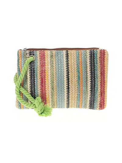 Pre-owned Unbranded Wristlet In Green