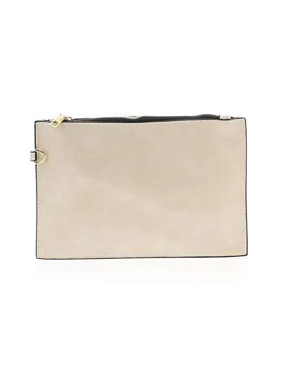 Pre-owned Unbranded Wristlet In Ivory
