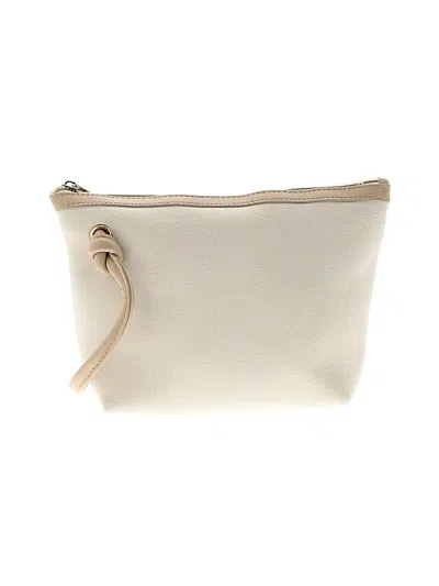 Pre-owned Unbranded Wristlet In Ivory