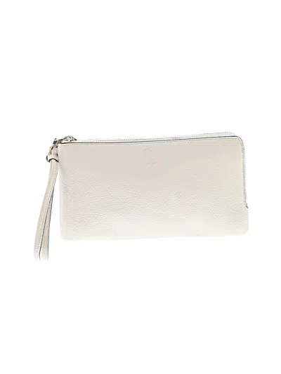 Pre-owned Unbranded Wristlet In Ivory