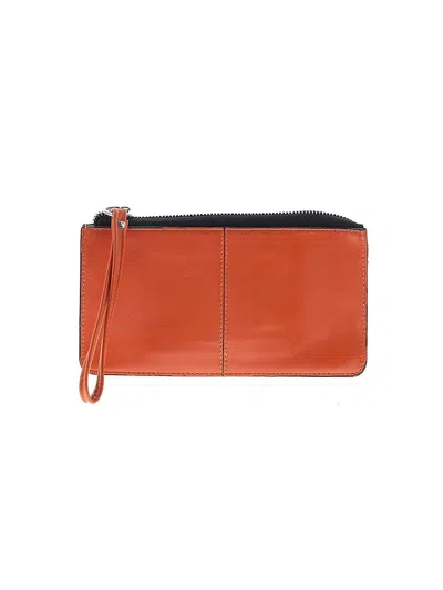 Pre-owned Unbranded Wristlet In Orange