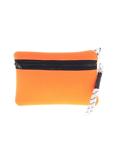 Pre-owned Unbranded Wristlet In Orange