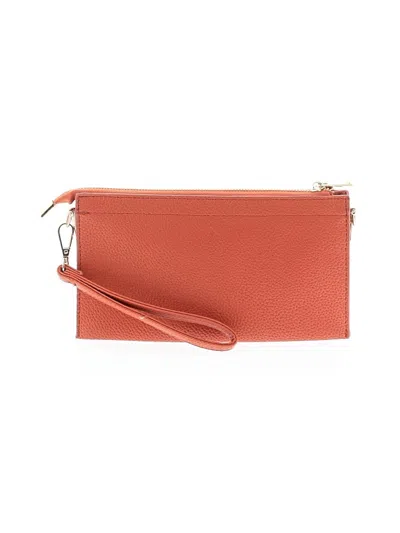Pre-owned Unbranded Wristlet In Orange