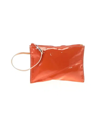 Pre-owned Unbranded Wristlet In Orange