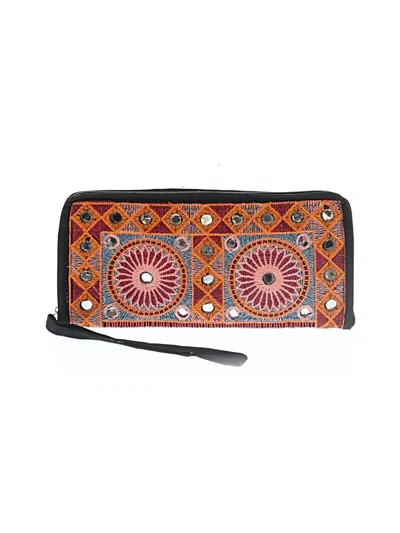 Pre-owned Unbranded Wristlet In Orange