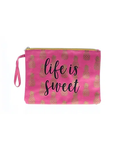 Pre-owned Unbranded Wristlet In Pink