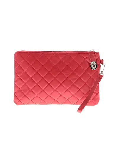 Pre-owned Unbranded Wristlet In Red