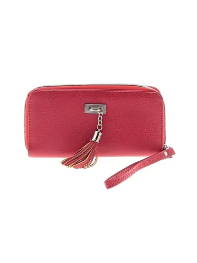 Pre-owned Unbranded Wristlet In Red