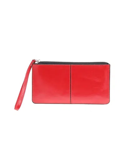 Pre-owned Unbranded Wristlet In Red