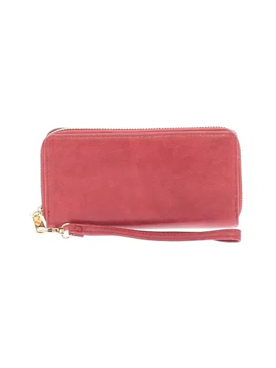 Pre-owned Unbranded Wristlet In Red