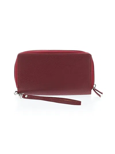 Pre-owned Unbranded Wristlet In Red