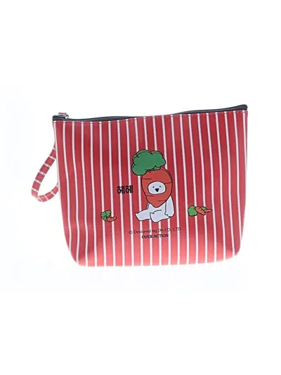 Pre-owned Unbranded Wristlet In Red