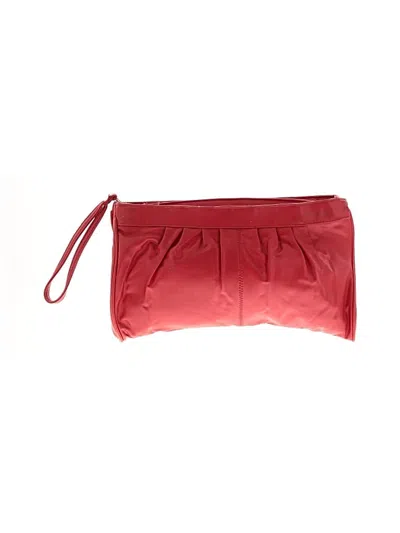 Pre-owned Unbranded Wristlet In Red