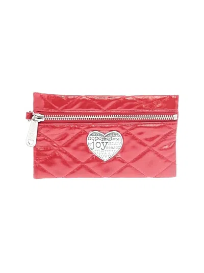 Pre-owned Unbranded Wristlet In Red