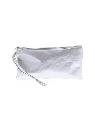 Pre-owned Unbranded Wristlet In Silver