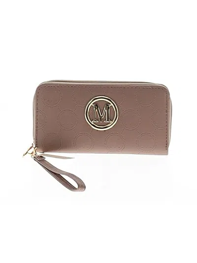 Pre-owned Unbranded Wristlet In Tan