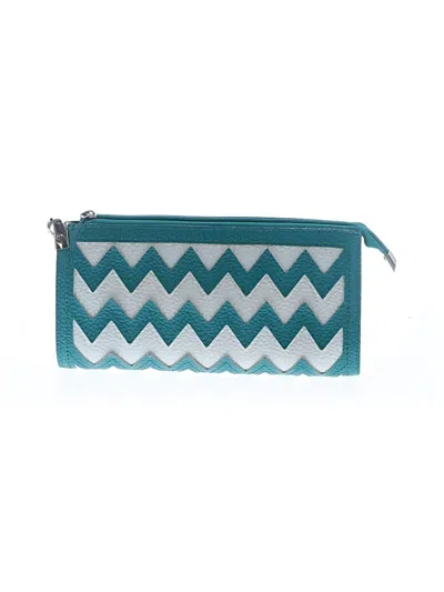 Pre-owned Unbranded Wristlet In Teal