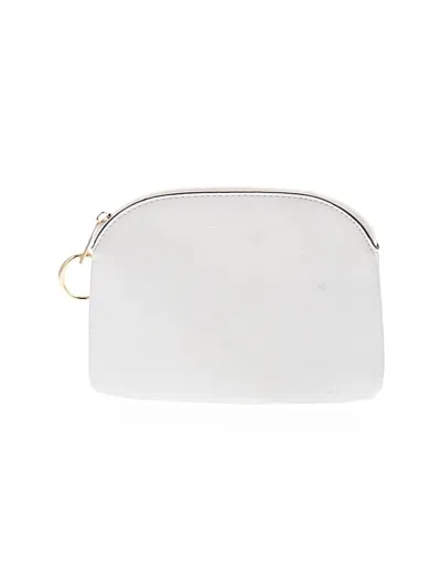 Pre-owned Unbranded Wristlet In White