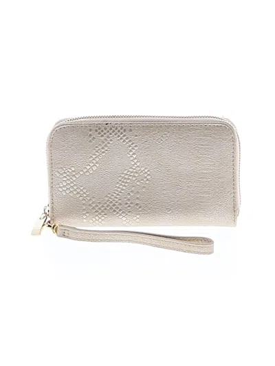 Pre-owned Unbranded Wristlet In White