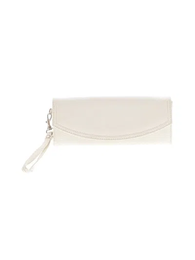 Pre-owned Unbranded Wristlet In White