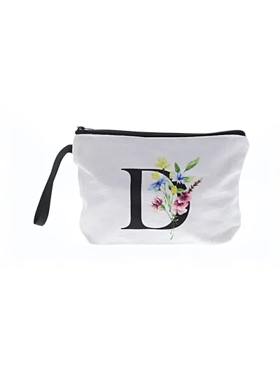 Pre-owned Unbranded Wristlet In White