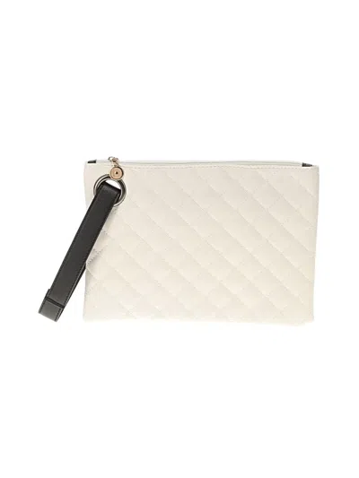 Pre-owned Unbranded Wristlet In White