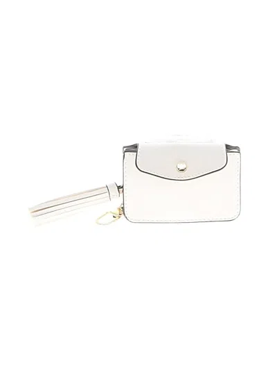 Pre-owned Unbranded Wristlet In White