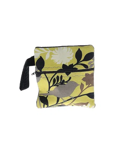 Pre-owned Unbranded Wristlet In Yellow