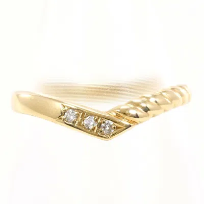 Pre-owned Unbranded Yellow Gold Yellow Gold (10k) Band Ring ()