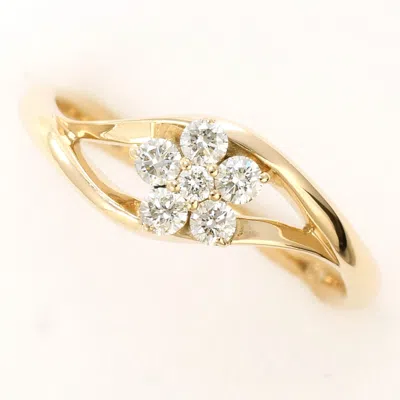 Pre-owned Unbranded Yellow Gold Yellow Gold (10k) Band Ring ()
