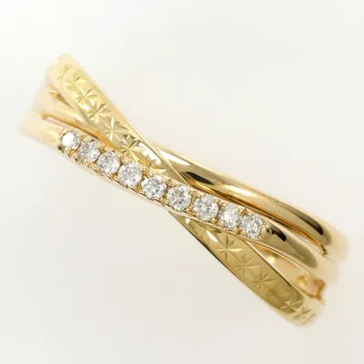Pre-owned Unbranded Yellow Gold Yellow Gold (10k) Band Ring ()