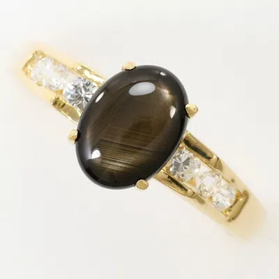 Pre-owned Unbranded Yellow Gold Yellow Gold (14k) Band Ring () In Multi