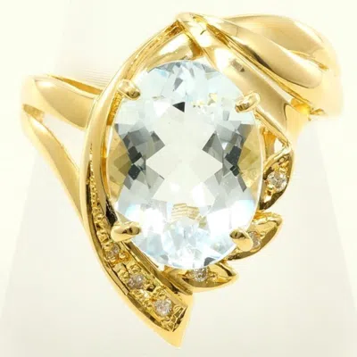 Pre-owned Unbranded Yellow Gold Yellow Gold (18k) Band Ring ()