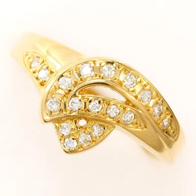 Pre-owned Unbranded Yellow Gold Yellow Gold (18k) Band Ring ()