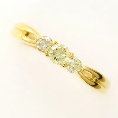 Pre-owned Unbranded Yellow Gold Yellow Gold (18k) Band Ring ()