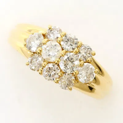 Pre-owned Unbranded Yellow Gold Yellow Gold (18k) Band Ring ()