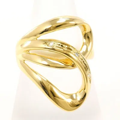 Pre-owned Unbranded Yellow Gold Yellow Gold (18k) Band Ring ()