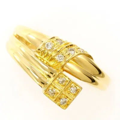 Pre-owned Unbranded Yellow Gold Yellow Gold (18k) Band Ring ()