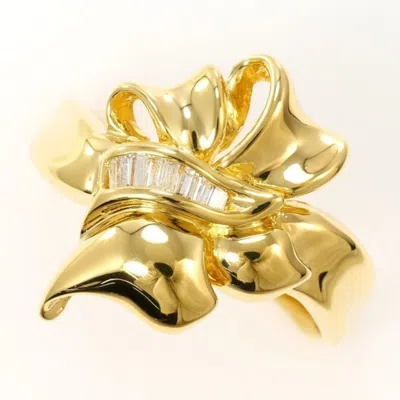 Pre-owned Unbranded Yellow Gold Yellow Gold (18k) Band Ring ()