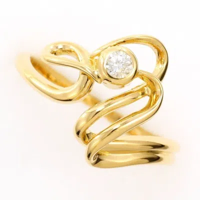 Pre-owned Unbranded Yellow Gold Yellow Gold (18k) Band Ring ()