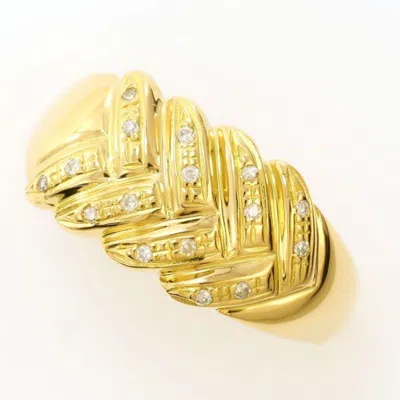 Pre-owned Unbranded Yellow Gold Yellow Gold (18k) Band Ring ()