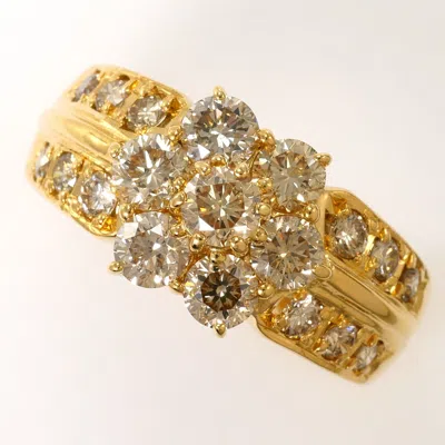 Pre-owned Unbranded Yellow Gold Yellow Gold (18k) Band Ring ()