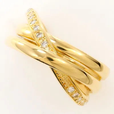Pre-owned Unbranded Yellow Gold Yellow Gold (18k) Band Ring ()