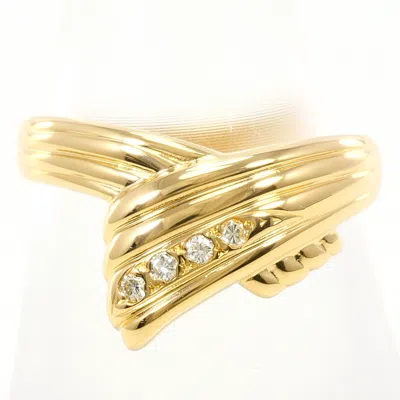Pre-owned Unbranded Yellow Gold Yellow Gold (18k) Band Ring ()